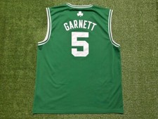 Usado, Camisa de basquete NBA BOSTON CELTICS TAMANHO G KEVIN GARNETT #5 comprar usado  Enviando para Brazil