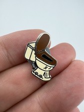 Toilet with brown d'occasion  Expédié en Belgium