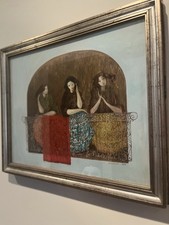 Quadro olio tela usato  Genova