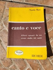 Canto voce difetti usato  Toscolano Maderno