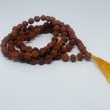 Colar Rudraksha Mala 8mm contas hindu japa ioga rosário meditação 108 contas comprar usado  Enviando para Brazil