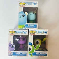 Pop! Disney Monsters University Sulley 62 Mike 61 & Randall Boggs 63 comprar usado  Enviando para Brazil