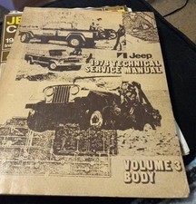 Jeep technical service for sale  Lakewood
