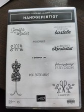 Stempelset handgefertigt stamp gebraucht kaufen  Vettelschoß