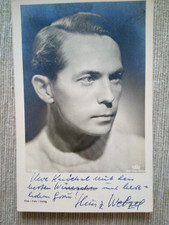 Heinz welzel autogrammkarte gebraucht kaufen  Fredersdorf-Vogelsdorf