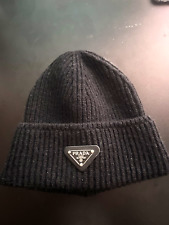Black prada beanie for sale  NOTTINGHAM
