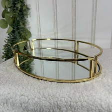 Gold mirrored vanity for sale  Huntington