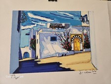 Quilici lithographie originale d'occasion  Cambremer