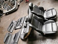 Bmw black leather for sale  STOKE-ON-TRENT
