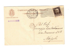 1922 cartolina postale usato  Benevento