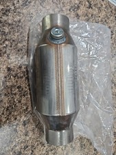 Saída conversor catalítico universal alto fluxo caixa frontal de 2, 2,5 polegadas cada  comprar usado  Enviando para Brazil