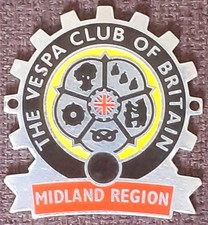 Vespa club britain for sale  BEXLEYHEATH