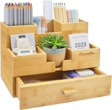 Charmlife bamboo desk for sale  Broken Arrow