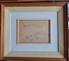 Pio semeghini paesaggio usato  Cesenatico