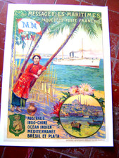 Affiche litho originale d'occasion  Toulon-