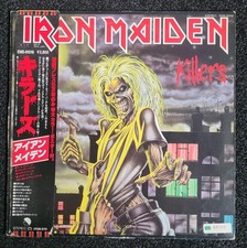 IRON MAIDEN JAPAN LP OBI JAPANESE KILLERS JPN EMS-91016, usado comprar usado  Enviando para Brazil