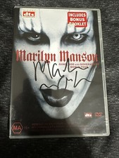 Usado, DVD assinado Marilyn Manson Guns Gods And Government World Tour  comprar usado  Enviando para Brazil