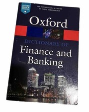 Dictionary finance banking for sale  SALISBURY