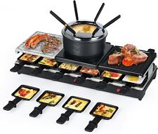 Mesa Raclette Interior Parrilla Eléctrica Plancha Antiadherente Extra Grande para 12 Personas segunda mano  Embacar hacia Mexico