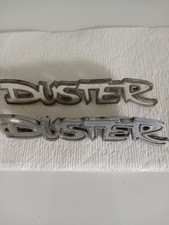 MOPAR 1972-1976 PLYMOUTH DUSTER PLACA DE IDENTIFICAÇÃO CROMADA EMBLEMAS DE PARA-LAMA P/N 3680304 comprar usado  Enviando para Brazil