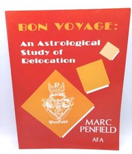 Bon Voyage In Astrological Study Of Relocation Marc Penfield 1992 Rare comprar usado  Enviando para Brazil