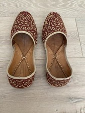 Schuhe khussa hochzeit gebraucht kaufen  Hamburg