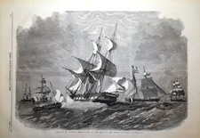 Stampa antica velieri usato  Lecco