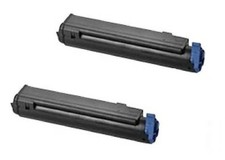 2 x Cartucho para OKI B4520 B4525 B4540 B4545 MFP como 09004169 PRETO comprar usado  Enviando para Brazil
