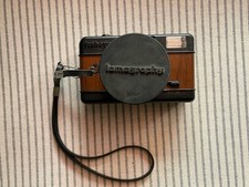 Câmera vintage Y2K Lomography olho de peixe 35mm padrão grão de madeira com alça de pulso comprar usado  Enviando para Brazil