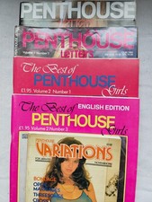 5xpenthouse magazine 2xbest for sale  UK