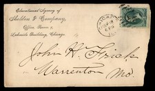 Capa Mayfairstamps Agência Educacional dos EUA Sheldon Co Chicago aas_53587, usado comprar usado  Enviando para Brazil