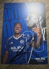 Autogrammkarte schalke 2025 gebraucht kaufen  Datteln
