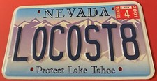 Locost8 vanity license for sale  Brandon