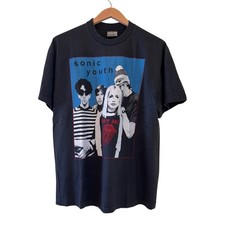 Camiseta SONIC YOUTH vintage 1990 GOO CONCERT GG We Don’t Like The Grub In Here comprar usado Camiseta SONIC YOUTH vintage 1990 GOO CONCERT GG We Don’t Like The Grub In Here comprar usado  Enviando para Brazil