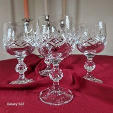 Set bohemia crystal for sale  ERITH