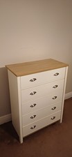 Cream drawer chest for sale  THORNTON HEATH