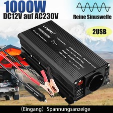 1000w 12v 230v gebraucht kaufen  Bremen