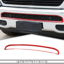 Para 2019-2024 Dodge RAM 1500 vermelho exterior grade de inserção de para-choque dianteiro acabamento da tampa comprar usado  Enviando para Brazil