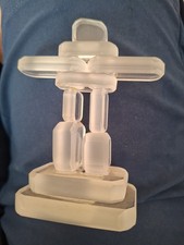 Inukshuk glass figurine for sale  NORTH WALSHAM