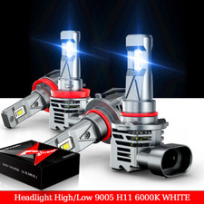 Farol de LED 4 peças 9005 H11 20000LM para 2009-2017 Dodge Ram 1500 2500 3500 4500 comprar usado  Enviando para Brazil