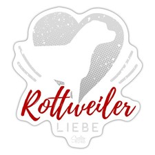 Rottweiler hundeliebe aufklebe gebraucht kaufen  Leipzig