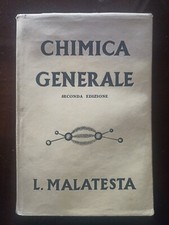Chimica generale malatesta usato  Catania