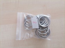 Vorhangringe edelstahloptik ga gebraucht kaufen  Gundelsheim