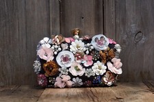 Floral clutch beaded for sale  La Crosse