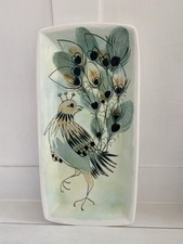 Peacock design rectangular for sale  SELBY