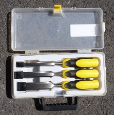 Wood chisel set for sale  WANTAGE