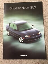 Brochura CHRYSLER NEON GLX 1997 em Excelente Estado  comprar usado  Enviando para Brazil