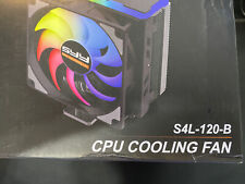 Usado, Cooler de CPU, SYY RGB CPU Fan 4 Heatpipes Premium Black Edition, 120mm VER DESCRIÇÃO comprar usado  Enviando para Brazil