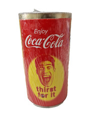 Camiseta Vintage Coca-Cola THIRST FOR IT em Lata - Fechada! comprar usado  Enviando para Brazil
