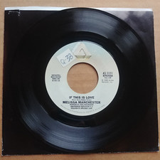 MELISSA MANCHESTER If This Is Love 45 7" POP ROCK Record Vinyl Records 1980 comprar usado MELISSA MANCHESTER If This Is Love 45 7" POP ROCK Record Vinyl Records 1980 comprar usado  Enviando para Brazil